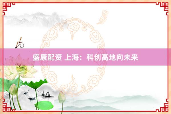 盛康配资 上海：科创高地向未来