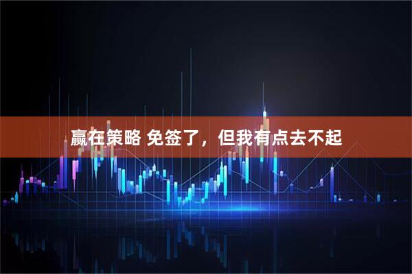 赢在策略 免签了，但我有点去不起